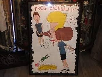 ビーバス&バットヘッド ポスター ポスターフレーム （ビーバス＆バットヘッド/ザ・バットファイル